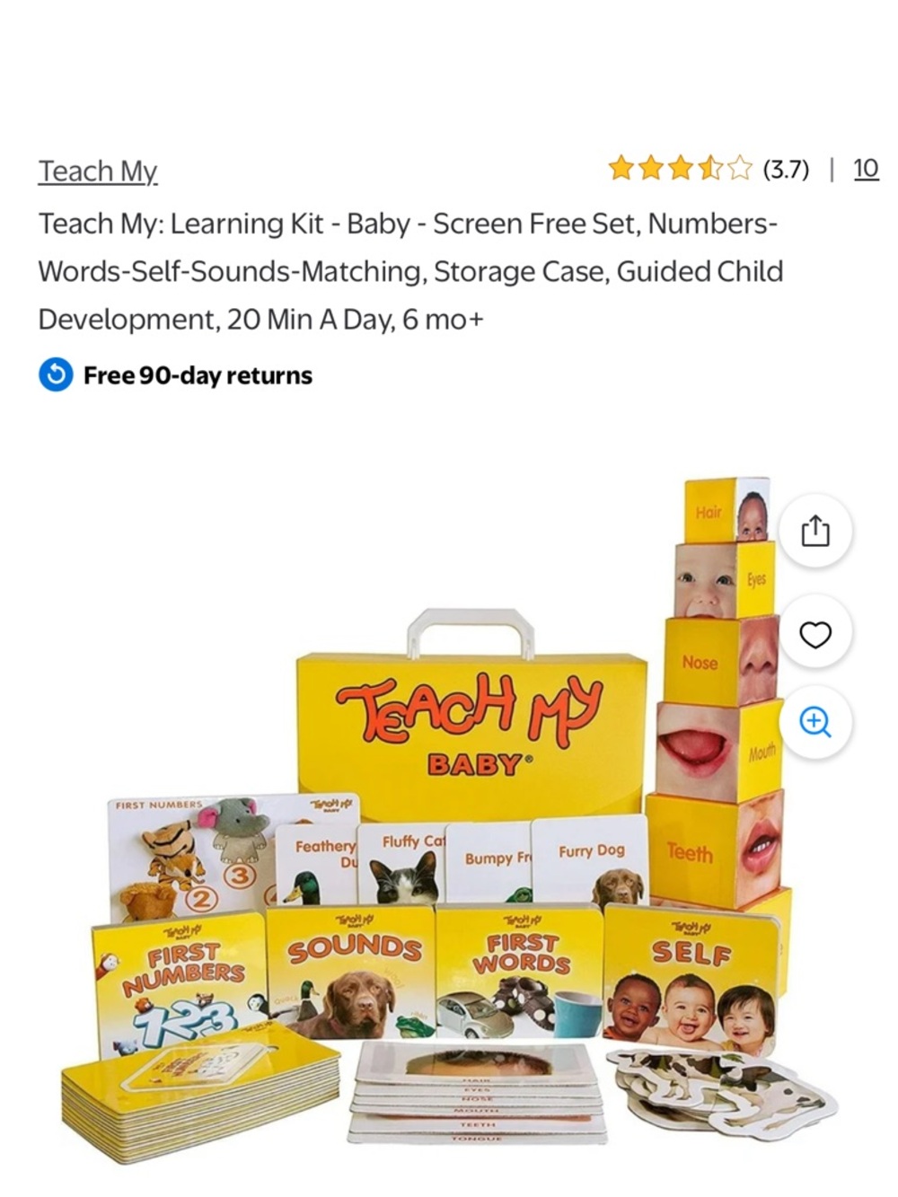 Teach My Baby Learning kit